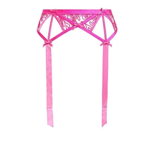 FOR LOVE & LEMONS Soutache Embroidered Garter Size S - Picture 3 of 9